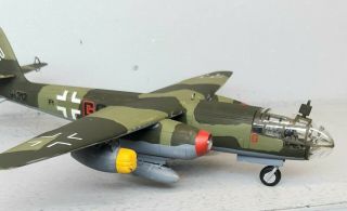 1:48 Scale Built Plastic Model Airplane Wwii German Jet Bomber Arado Ar 234