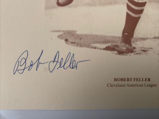 Bob Feller Autograph Indians Photo Supplement to The Sporting News Nov.  9,  1939 2