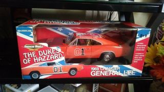 Ertl,  1:18 Scale,  General Lee,  1969 Charger,  " Race Day ",  Never Opened
