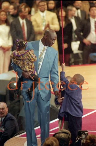 1993 Michael Jordan 1st Retirement - 35mm Basketball Negative