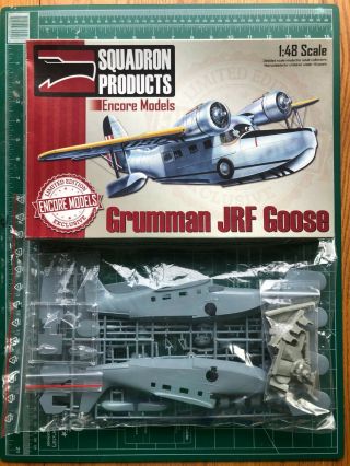 Squadron Products Encore Models 1:48 Scale Grumman Jrf Goose Model Kit [ 48005]