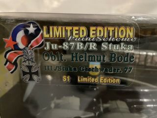 Ultimate Soldier XD 1:32 JU - 87B/R Stuka “Helmut Bode” Limited Edition 3