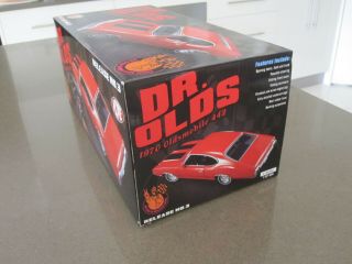 1/18 ACME A1805607 1970 OLDSMOBILE 442 W30 DR OLDS NO.  3 RED 1 OF 996 4