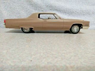 1969 Cadillac Deville Dealer Promo Car With Friction Motor By Johan No Box