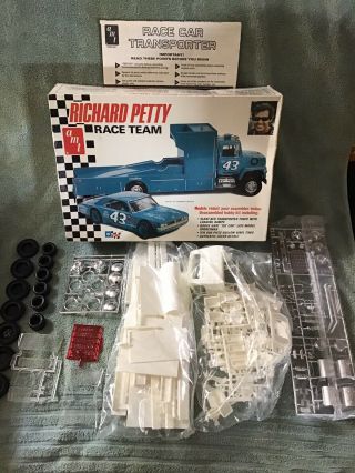 Amt Richard Petty Race Team Kit Car Truck And Car