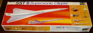 Revell Boeing Sst Supersonic Clipper Two 18 " Planes Model Kit