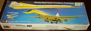 Revell Boeing Sst Supersonic Transport Prototype Two 18 " Planes Model Kit