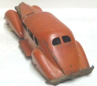 VINTAGE 1930S WYANDOTTE CADILLAC LASALLE CAR PRESSED STEEL TOY 16 IN PATINA 3