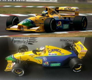 Michael Schumacher Benetton B191 Gp Mexico 1991 1:18