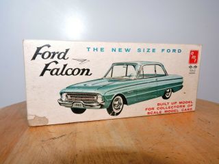 Vintage Amt 1960 Ford Falcon Dealer Promo Monte Carlo Red Boxed Toy Car