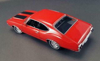 DR OLDS 1970 OLDSMOBILE 442 MATADOR RED RELEASE 3 ACME 1:18 DIECAST CAR GMP 2