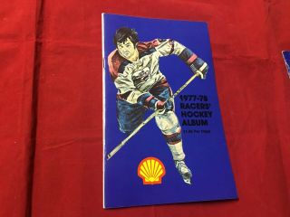 1977 - 78 Indianapolis Racers World Hockey Association (wha) Media Guide Nr -