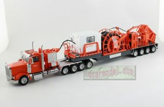 1/50 Scale Jereh Trailer Mounted Coiled Tubing Unit Truck Diecast Model Rare