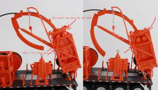 1/50 Scale Jereh Trailer Mounted Coiled Tubing Unit Truck Diecast model Rare 4