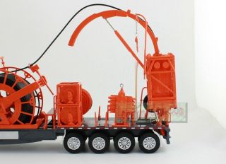 1/50 Scale Jereh Trailer Mounted Coiled Tubing Unit Truck Diecast model Rare 5