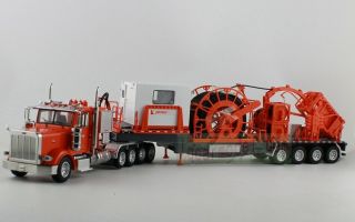 1/50 Scale Jereh Trailer Mounted Coiled Tubing Unit Truck Diecast model Rare 6