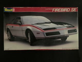 Vintage Revell 1983 Custom Firebird Se 1:16 Model Kit Opened Box Complete