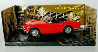 1/18 Jadi 1961 Triumph Tr4 Convertible W/optional Soft Top Jm - 98092
