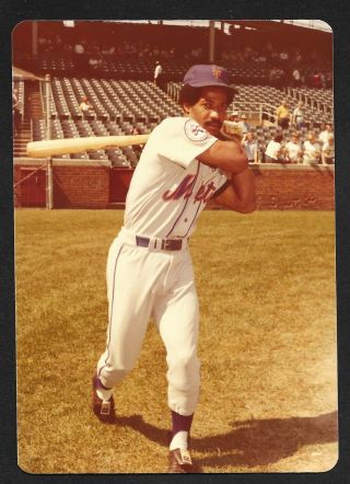 1976 Pepe Mangual Ny Mets Unsigned 3 - 1/2 X 4 - 7/8 Snapshot Photo 5