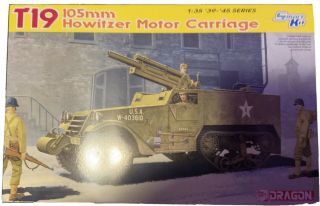 Dragon 6496 T19 105mm Howitzer Motor Carriage 1/35 Model