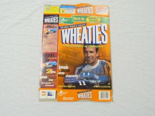 Ned Jarrett 11 Nascar Legends Of Racing Wheaties Cereal Box (flat) 2000