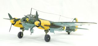1/72 Revell - Junkers Ju 88 A - 4 - Very Good Built & Painted