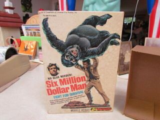 1975 Fun Dimensions " Six Million Dollar Man - Fight For Survival - Complete