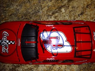 1998 Dale Earnhardt Sr Autographed 1/24 Coke Cola.  This Car Is In Very Good.