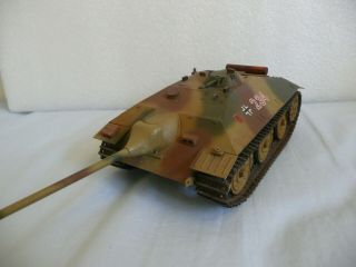 1/35 Built Pro - Painted Photo - Etch German E25 Tank Destroyer Trumpeter Model Kit