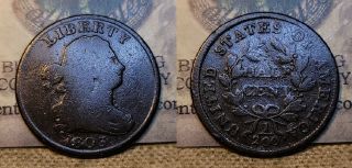 1803 Draped Bust Half Cent 1c