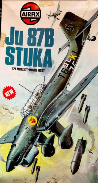 Issue (seventies) 1/24 Airfix Ju - 87 Stuka,  18002 - Please Read