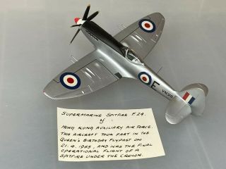 Supermarine Spitfire F.  24,  1/72,  Built & Finished For Display,  Fine,  Airbrushed