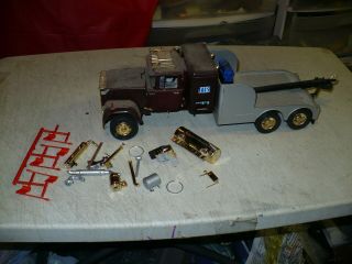 Very Rare 1/25 Scale Mack Part Truck With Gold Trim