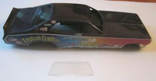 Revell 1/16 Revellution Duster English Leather Funny Car Body Paint & Decals 3