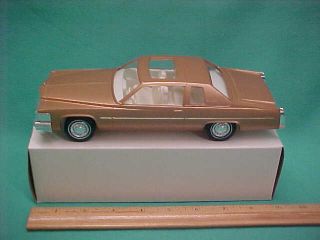 Vintage 1978 Jo - Han Models Firemist Cadillac Coupe Deville Dealer Promo Car Box