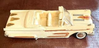 Vintage Amt 1959 Ford Galaxie Convertible Model Kit W/original Box,  Built