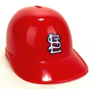 Vintage 1973 St.  Louis Cardinals Mini Plastic Helmet Savings Bank - Laich