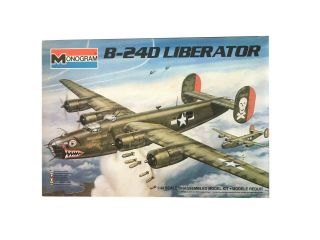Monogram 1:48 Scale B - 24d Liberator " Moby Dick " Kit No.  5604