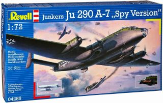 Junkers Ju 290 A - 7 Spy Version Revell 1/72 04285 Plastic Model Kit
