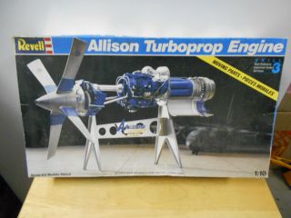 Revell Allison Turboprop Engine 1:10 Scale Model Kit