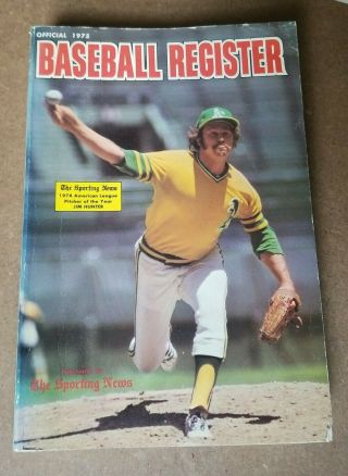 The Sporting News Official 1975 Baseball Register - Paperback
