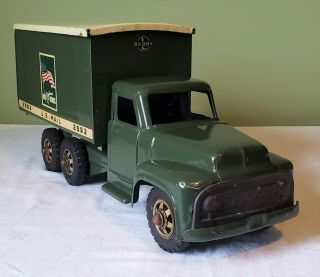 Buddy L Toys Private Label Ford Cab U.  S.  Mail Box Truck 50s V Rare