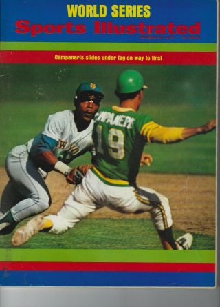 Sports Illustrated 1973 Oct22 World Series - A 