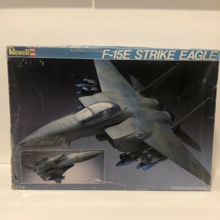 Revell 1/32 Mcdonnell Douglas F - 15e Strike Eagle Opened Box 4719