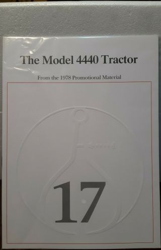 John Deere Model 4440 Tractor 1:16 Scale Ertl Precision Classics Series 6