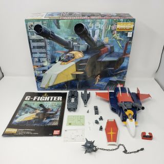 Bandai Mg 1/100 G - Fighter Efsf Plastic Model Kit Gundam Pre Built