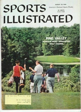 August 25,  1958 Pine Valley Golf Course Sports Illustrated