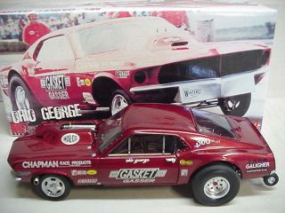 Mr Gasket Twin Turbo Mustang Gasser Ohio George Montgomery 1/18 Gmp Nhra