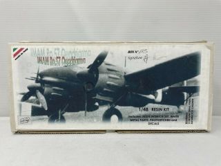 Vintage Model Plane I.  M.  A.  M.  Ro.  57 Interceptor/dive Bomber 1/48 Jmi - Mm 185