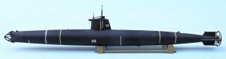 Ijn Ko - Hyoteki,  Midget Submarine A - Target Pea,  Scale 1/72,  Hand - Made Plastic Model